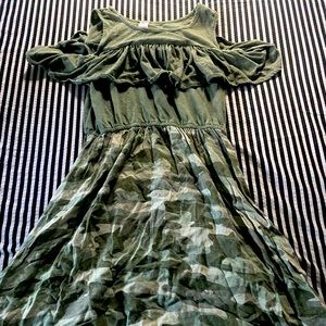 Camo Green Justice Dress